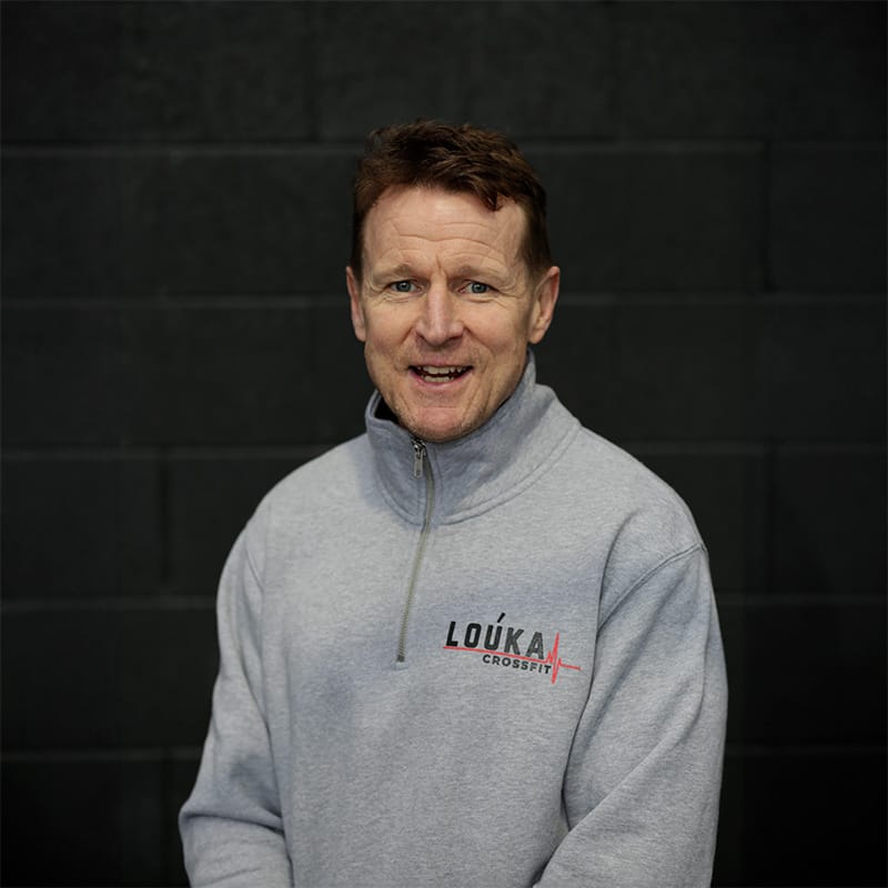 Brydon Tweedie coach at Loúka CrossFit